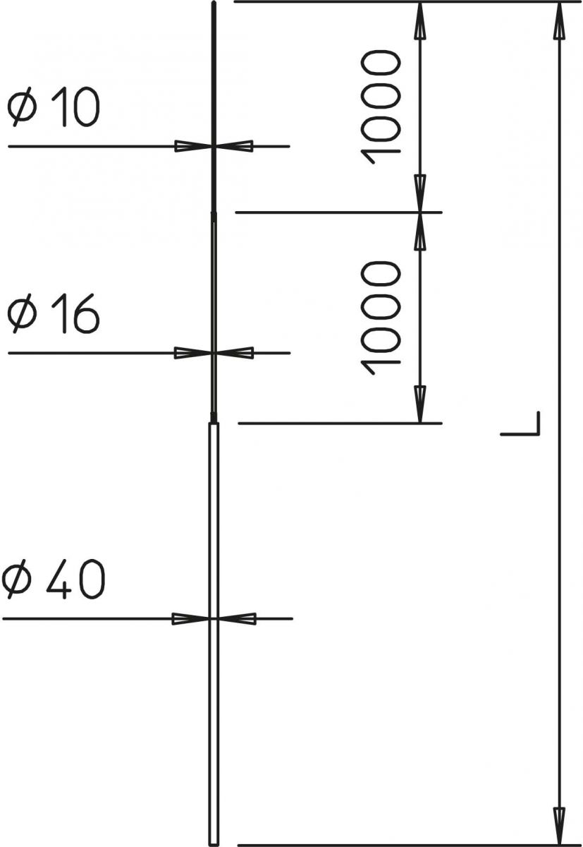 Fangstange 101 3B-4500