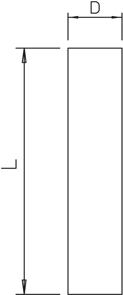 Isolationsstange 101 16-1500 Isolationsstange 101 16-1500