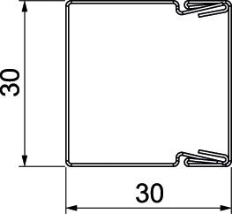 Leitungsführungskanal LKM30030FS