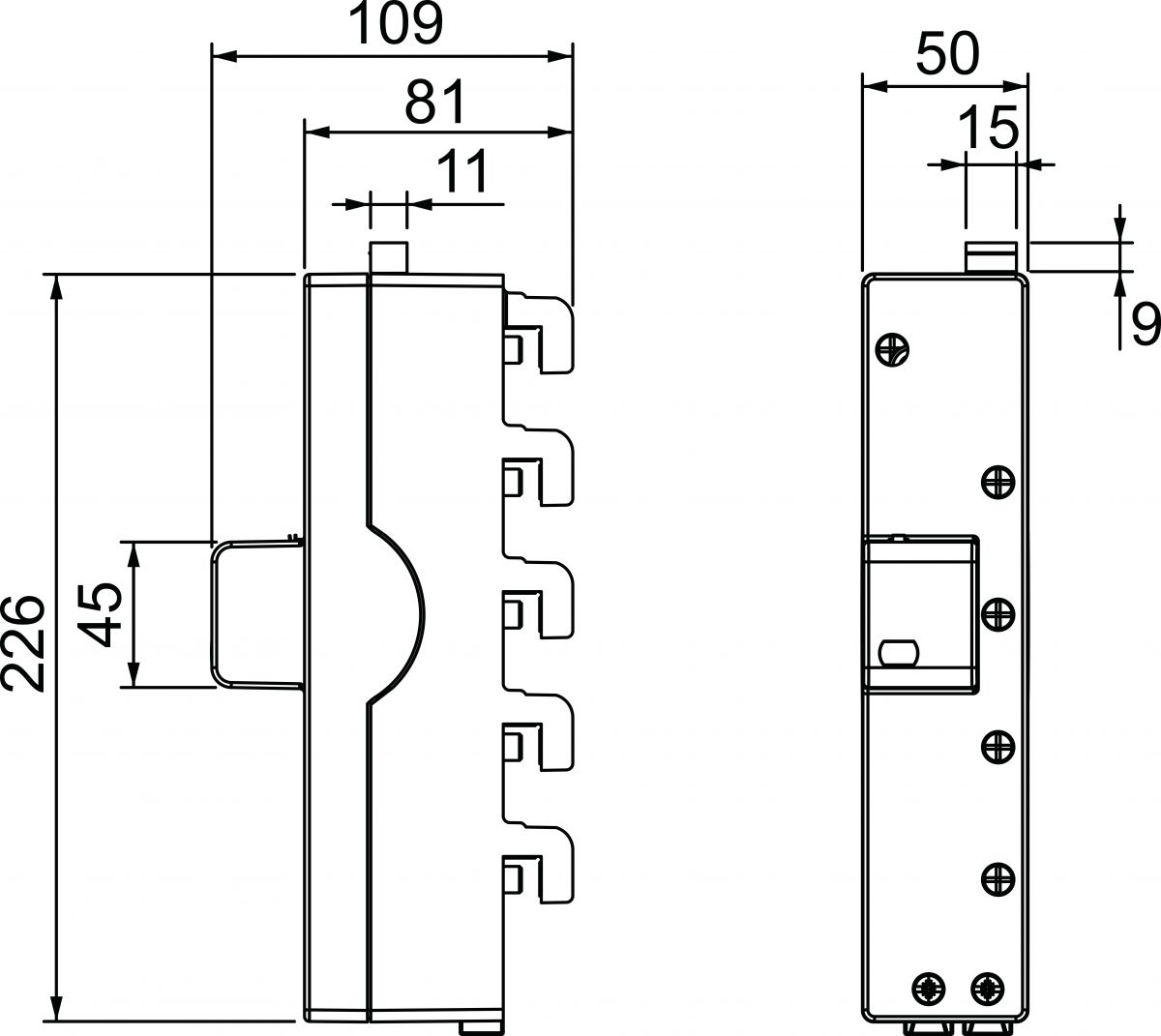 LightningController Rail MCF50-NAR-TT+FS