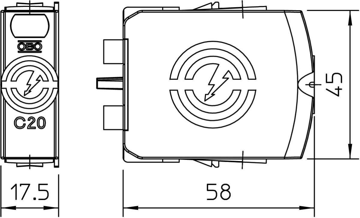 NPE-Funkenstrecke C20-0-255