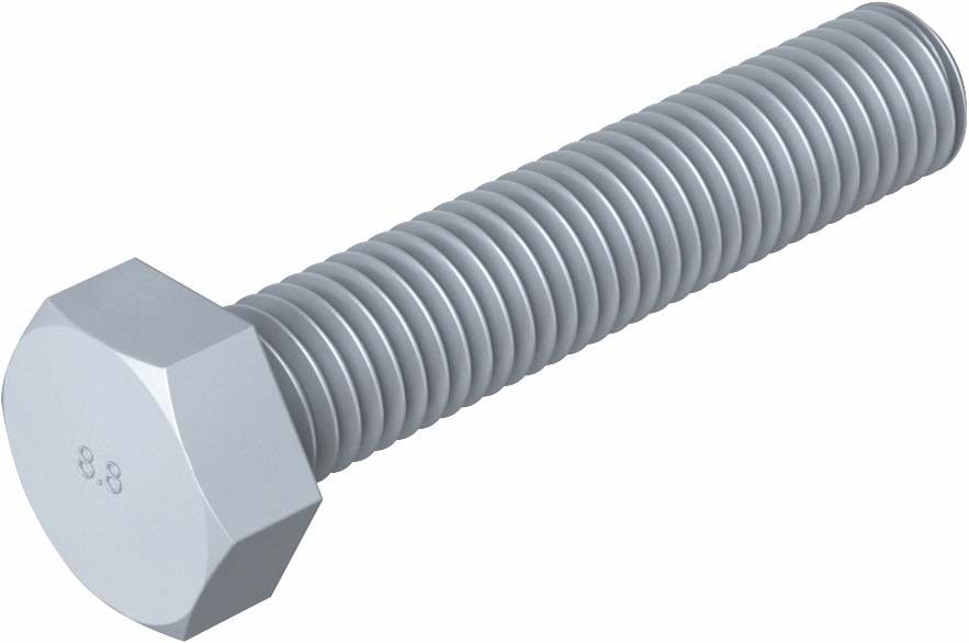 Sechskantschraube SKS M12x60 ZL