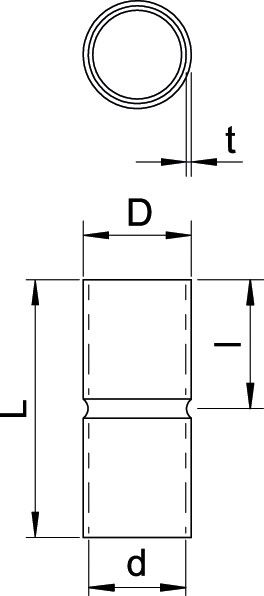 Stapa Steckmuffe SV40W FT
