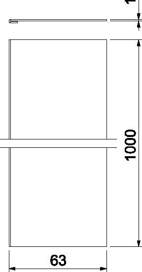 Trennwand TW130130