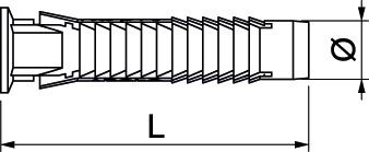 Universaldübel 910 FX10x50