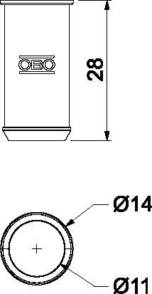 Verbindungsstutzen HW ZH 11V