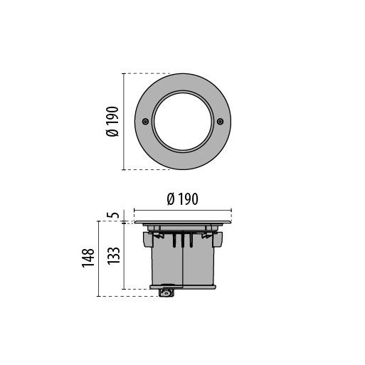 LED-Bodeneinbauleuchte 3108365