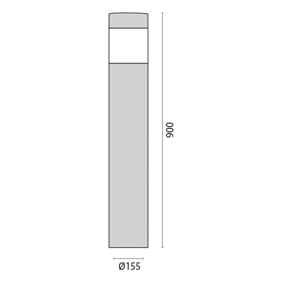 LED-Pollerleuchte 06063896