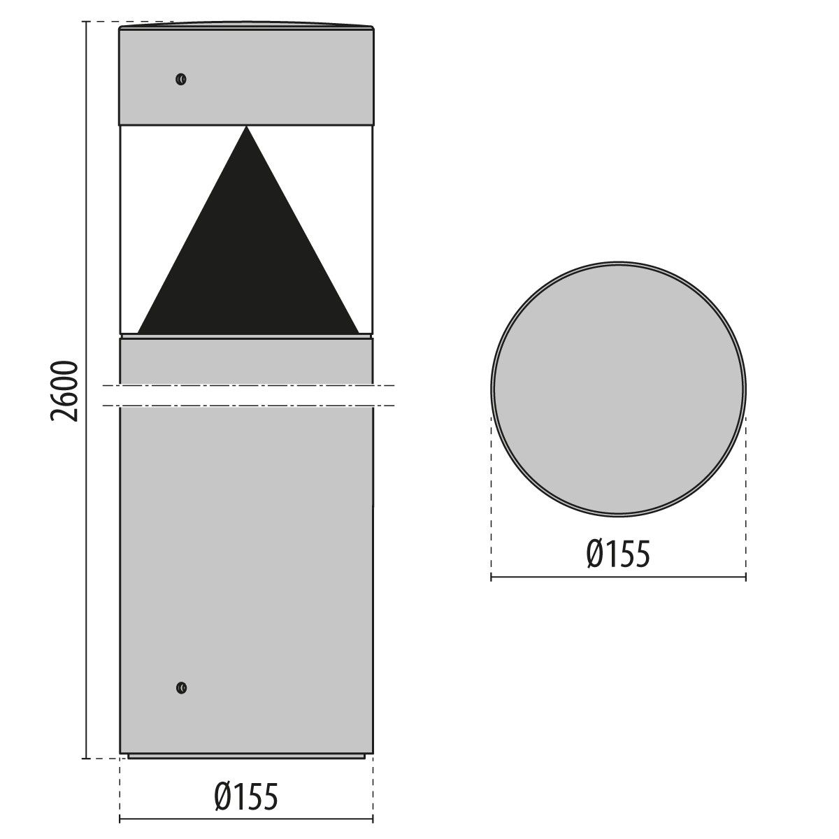 LED-Pollerleuchte 3114907