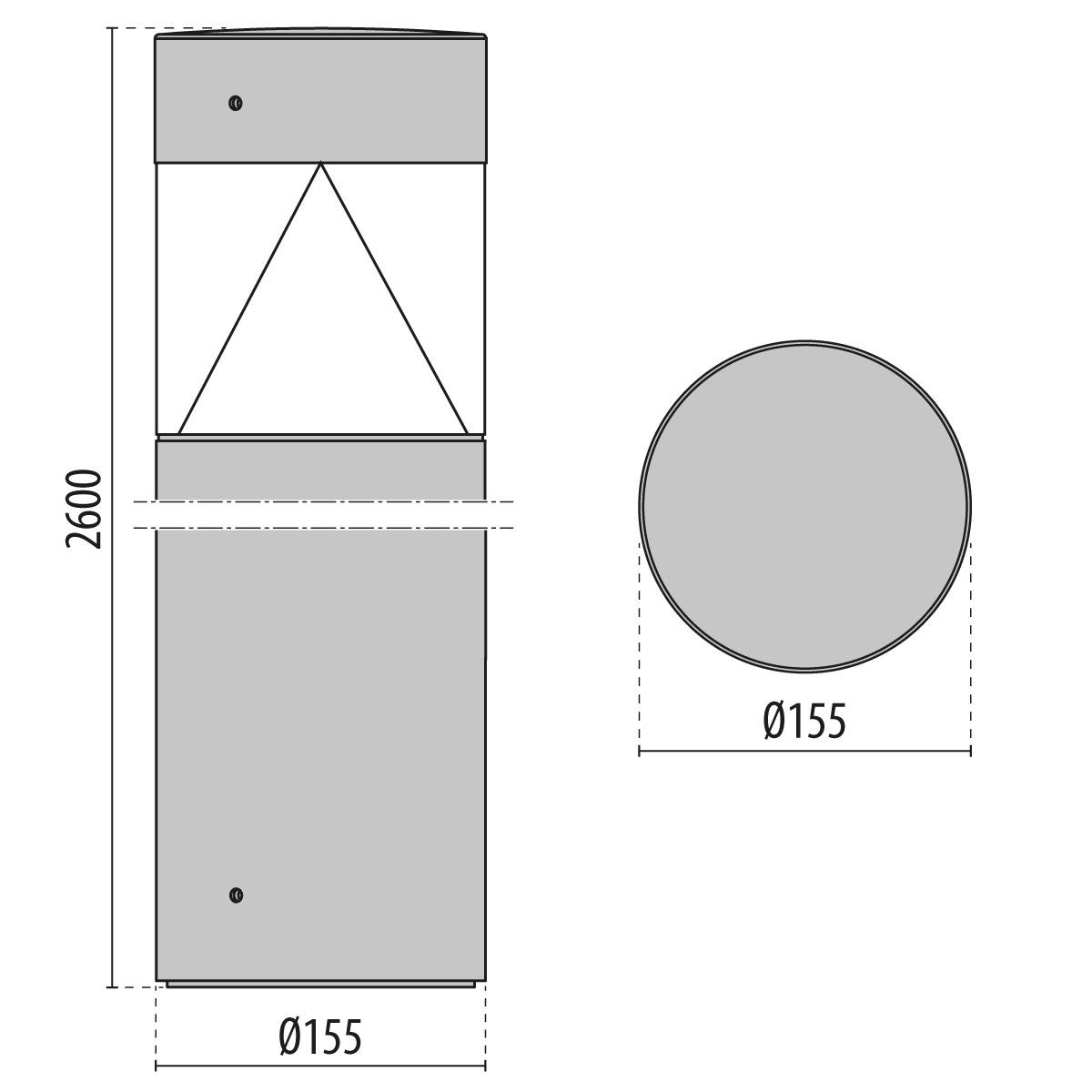 LED-Pollerleuchte 3114912