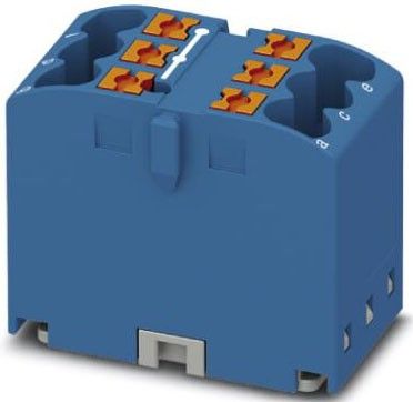 Verteilerblock PTFIX 6X2,5-G BU