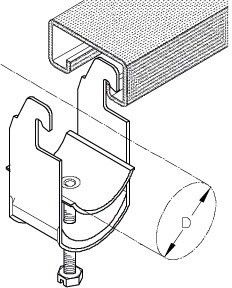 Kabelschelle 12 AC-AL Kabelschelle 12 AC-AL