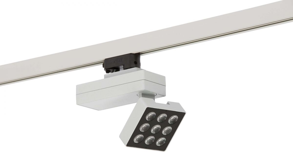 LED-Stromschienenstrahler KARO-S 2500-840M-FSW