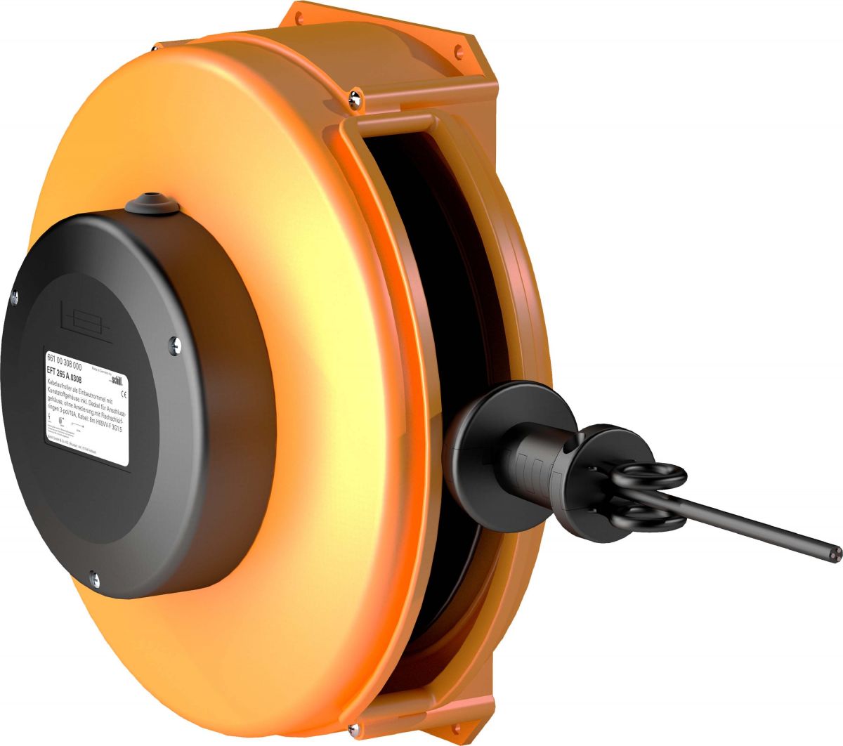 Automatik-Kabelaufroller EST 160 A.0403 MIT A Automatik-Kabelaufroller EST 160 A.0403 MIT A