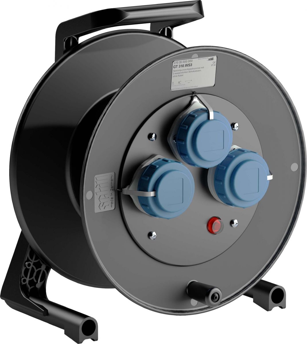 Spezialgummi-Kabeltrommel GT 310.WS3