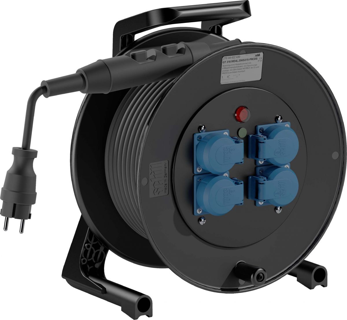 Spezialgummi-Kabeltrommel GT310MD4L40KS315PRCD