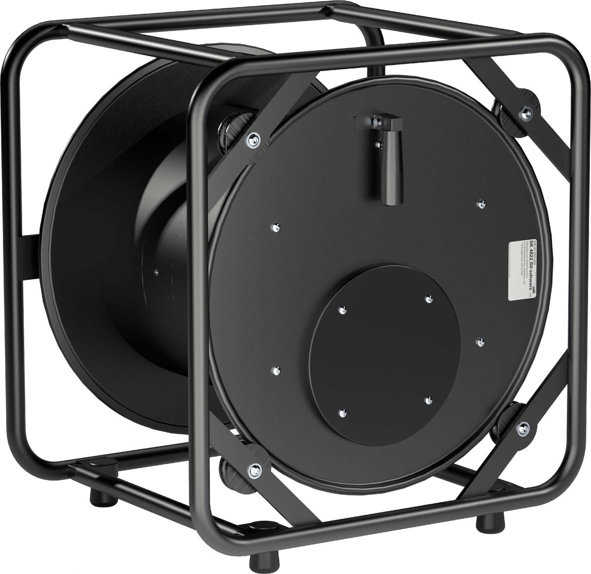 Stahlblech-Kabeltrommel SK 4822.S0-schwarz