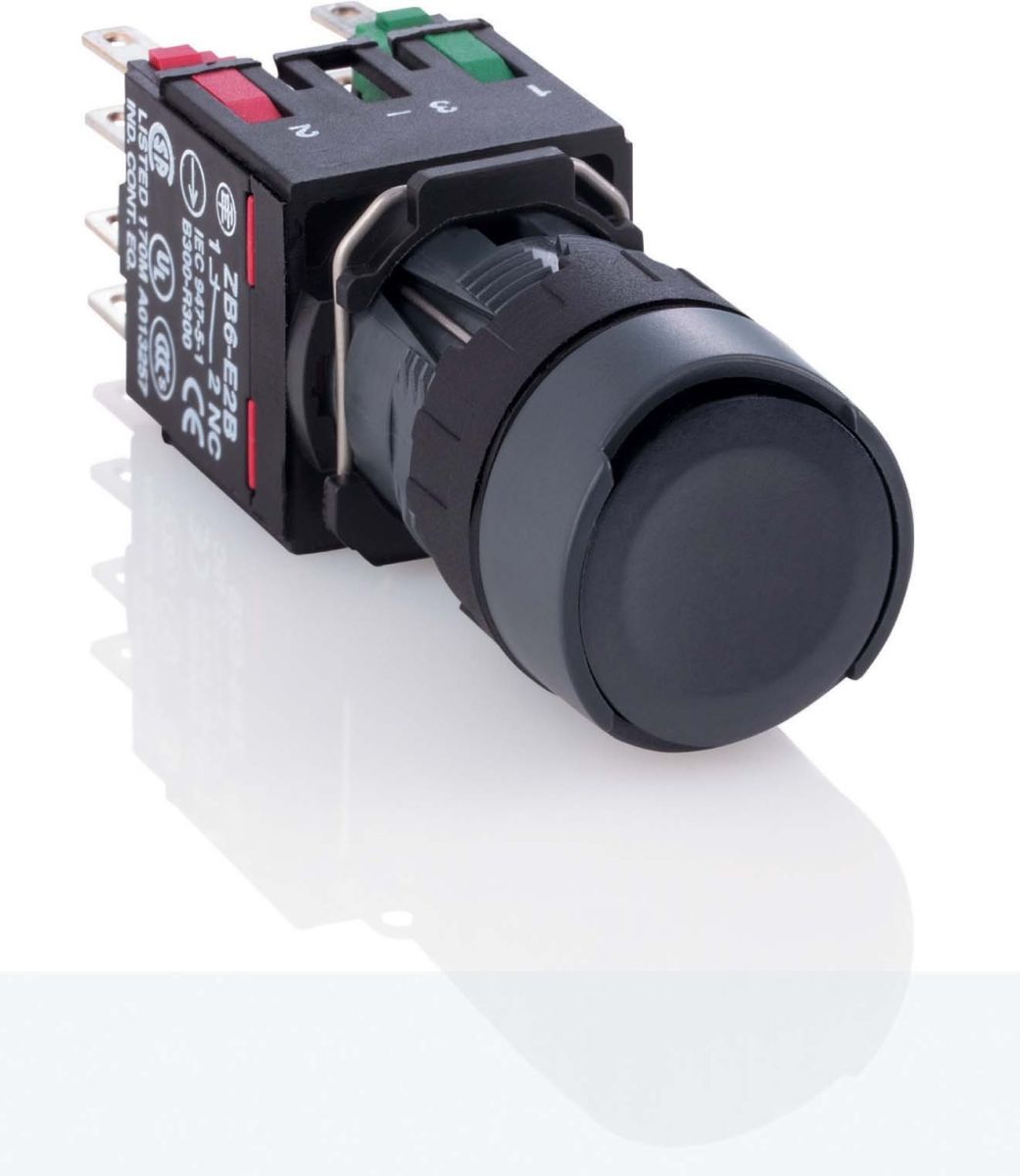 Drucktaster, schwarz XB6AA25B