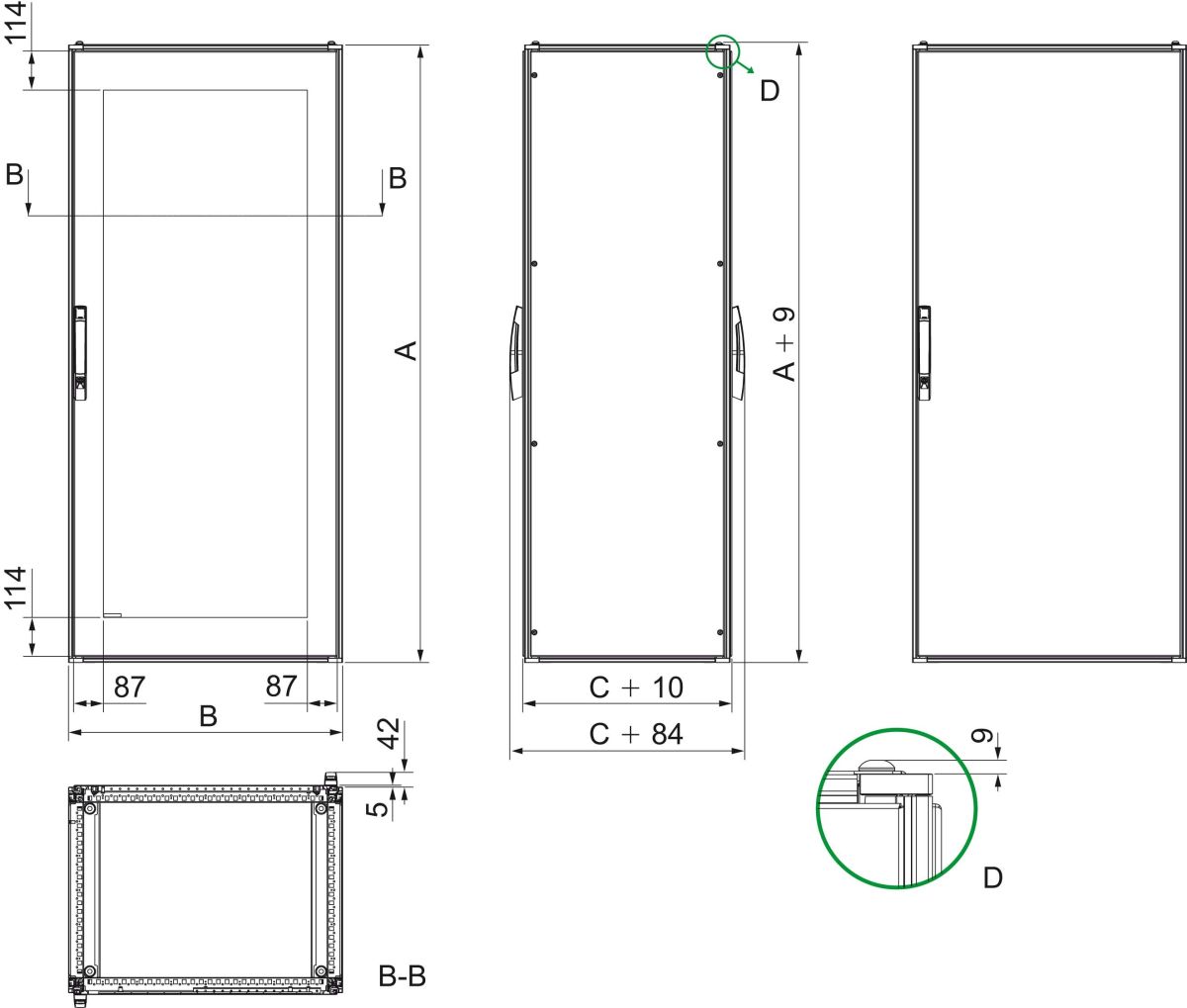 Elektronikschrank SF NSYSF20880E Elektronikschrank SF NSYSF20880E