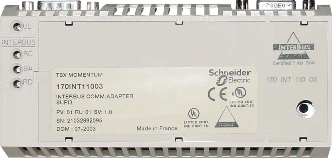 Interbus Adapter 170INT11003 Interbus Adapter 170INT11003