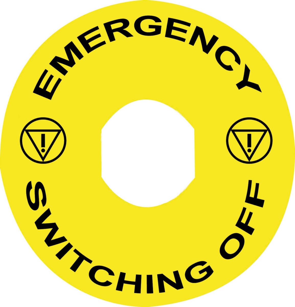 Schild D60mm ZBY9360