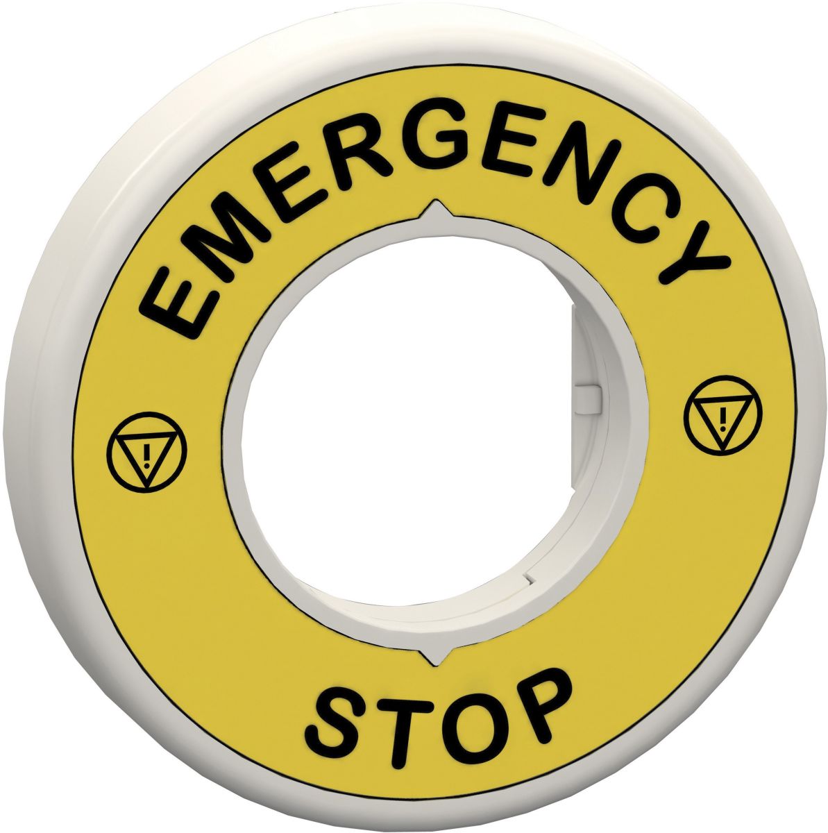 Schild f. Not-Aus/Not-Halt ZBY9W3B330