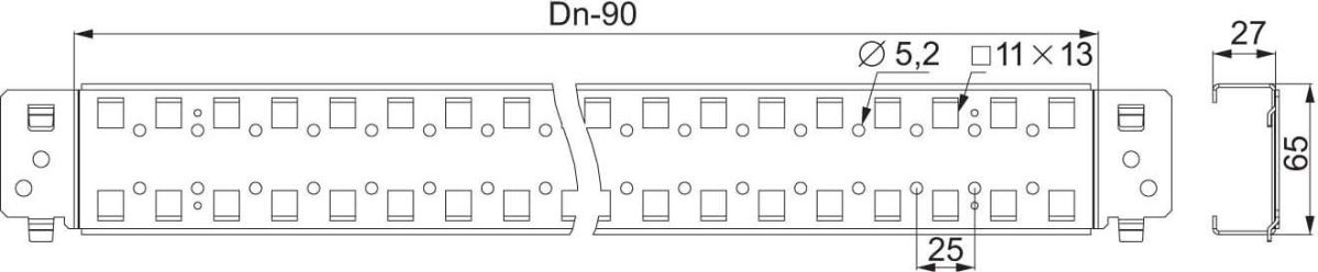 Schnellmontageprofil SF/SM NSYSQCR65120 Schnellmontageprofil SF/SM NSYSQCR65120
