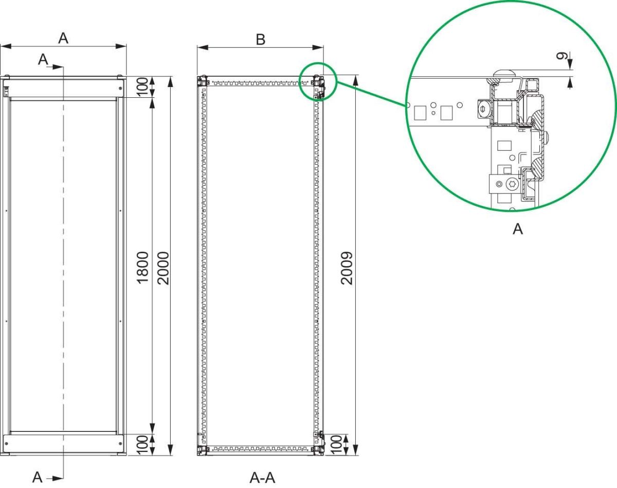 Schrank SF NSYSF20860M