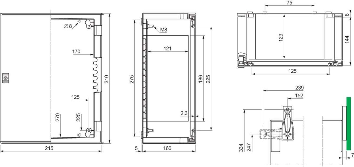 Wandschrank NSYPLM32TG Wandschrank NSYPLM32TG