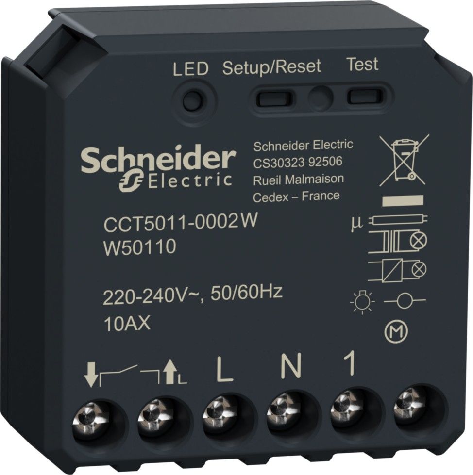 Wiser Schaltaktor 1fach UP CCT5011-0002W Wiser Schaltaktor 1fach UP CCT5011-0002W