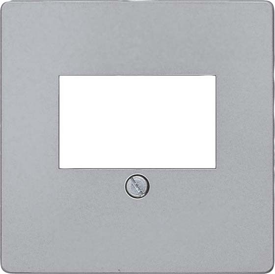 Abdeckplatte TAE 5TG1256-2 aluminium-metallic Abdeckplatte TAE 5TG1256-2 aluminium-metallic