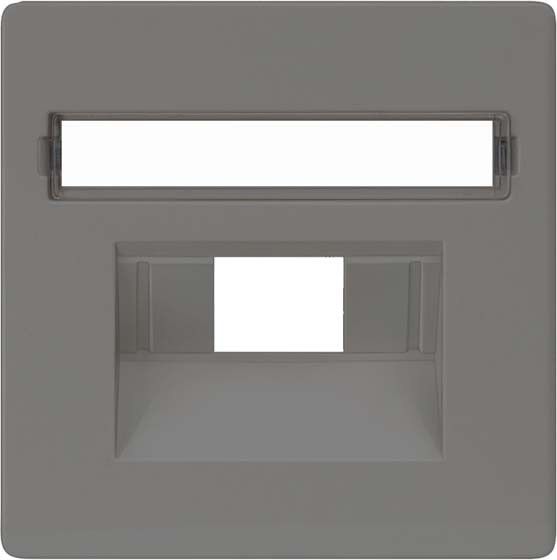 Netzwerk-Abdeckplatte 5TG1228 carbonmetallic Netzwerk-Abdeckplatte 5TG1228 carbonmetallic