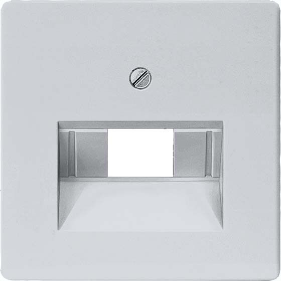 Netzwerk-Abdeckplatte 5TG1257 aluminium-metallic Netzwerk-Abdeckplatte 5TG1257 aluminium-metallic