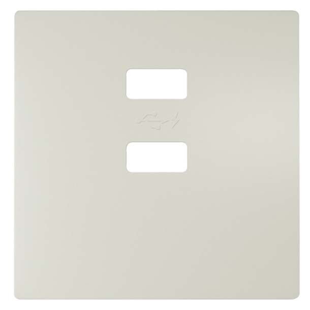 Abdeckung 2xUSB-Ladegerat 5TG1378-0TW