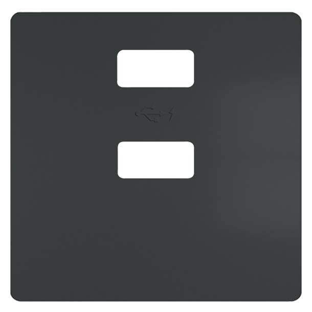 Abdeckung 2xUSB-Ladegerat 5TG2578-0CM