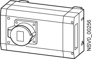 Abgangskasten BD01-AK2X/CEE165S14 Abgangskasten BD01-AK2X/CEE165S14