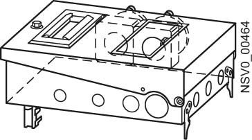 Abgangskasten BD2-AK2M2/2CEE165A16