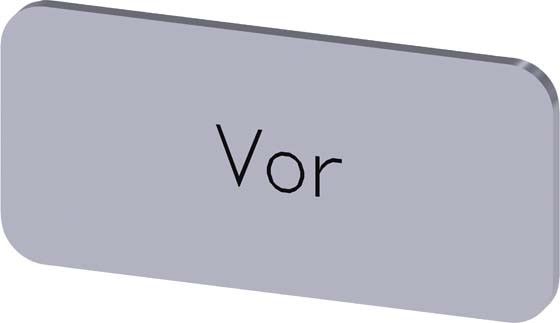 Bezeichnungsschild 3SU1900-0AC81-0AF0