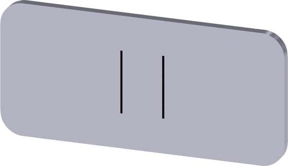 Bezeichnungsschild 3SU1900-0AC81-0QC0