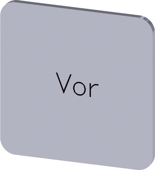 Bezeichnungsschild 3SU1900-0AF81-0AF0 Bezeichnungsschild 3SU1900-0AF81-0AF0