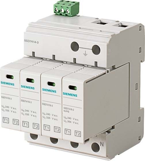 Blitzstromableiter T1/T2 5SD7414-3 Blitzstromableiter T1/T2 5SD7414-3