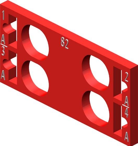 Farbkennzeichnungsschilder 6ES71936CP822AB0VE10