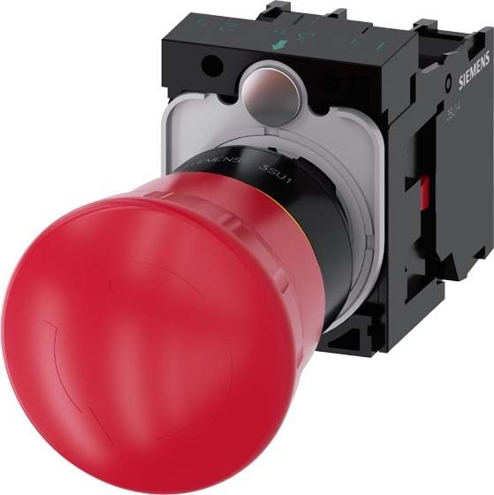 Not-Halt-Pilzdrucktaster 3SU1100-1HB20-1PA0