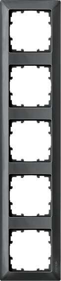 Rahmen 5-fach 5TG2555-6 carbonmetallic