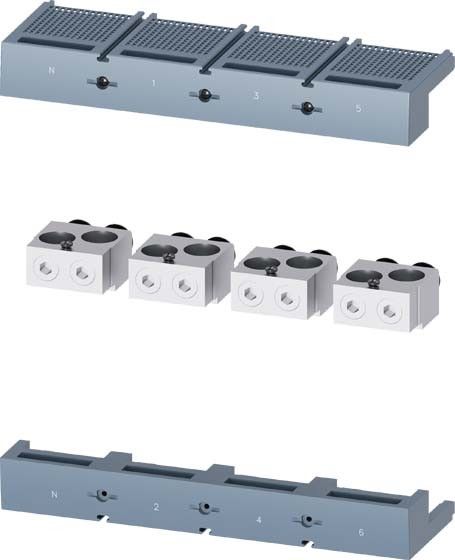 Rundleiteranschlussklemme 3VA9504-0JG23