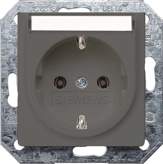 Steckdose 5UB1923 carbonmetallic Steckdose 5UB1923 carbonmetallic