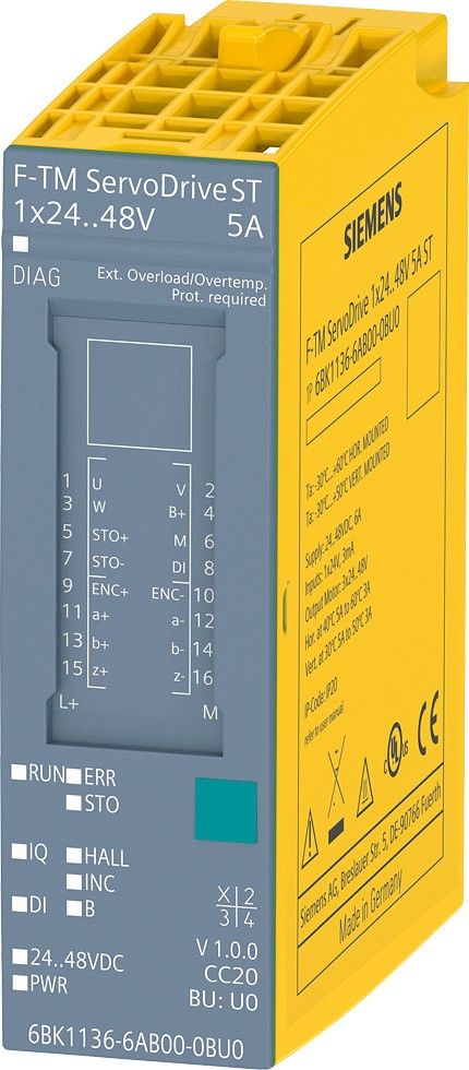 SIMATIC MICRO-DRIVE F-TM 6BK1136-6AB00-0BU0