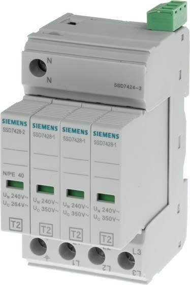 UEBERSPANNUNGSABLEITER T2 5SD7424-3