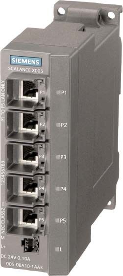 Unmanaged 6GK5005-0BA10-1AA3 Unmanaged 6GK5005-0BA10-1AA3
