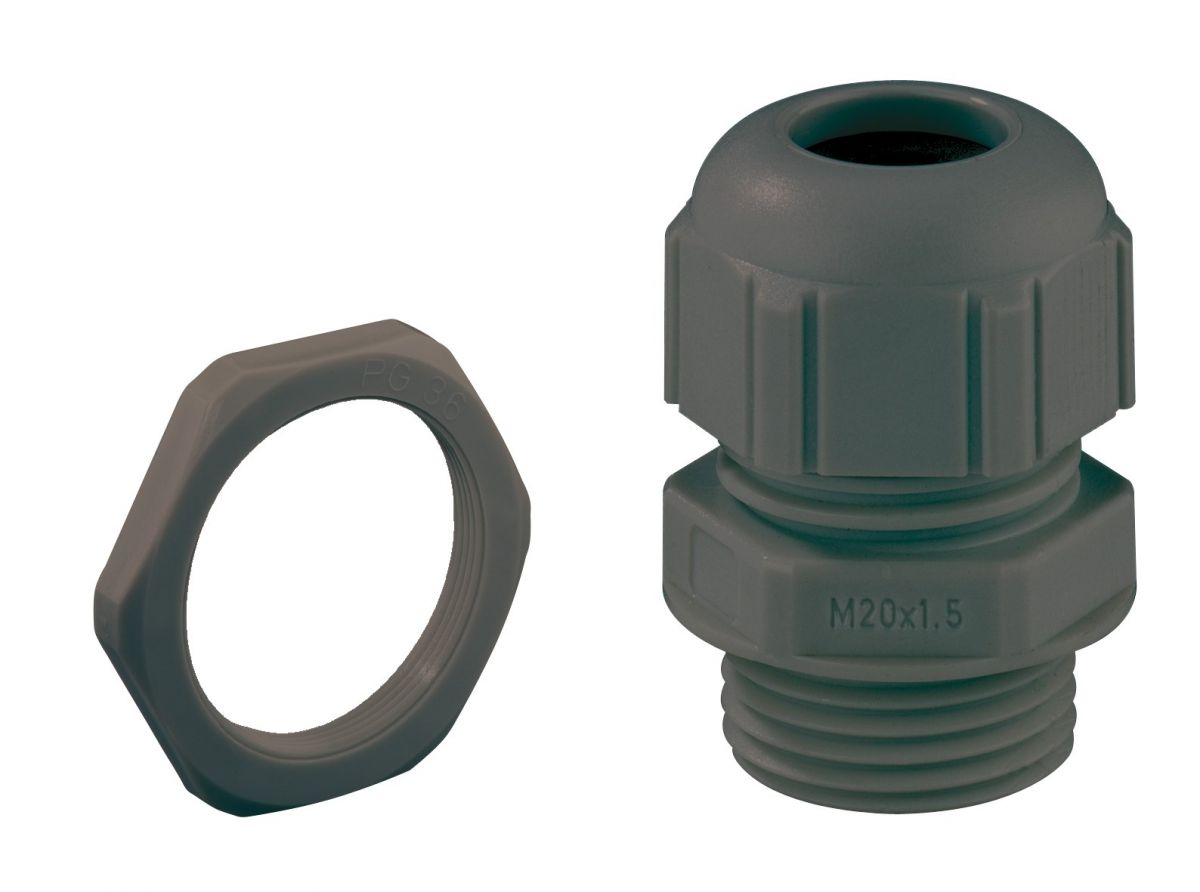 Kabelverschraubung KVR M12 LG-MGM/sw